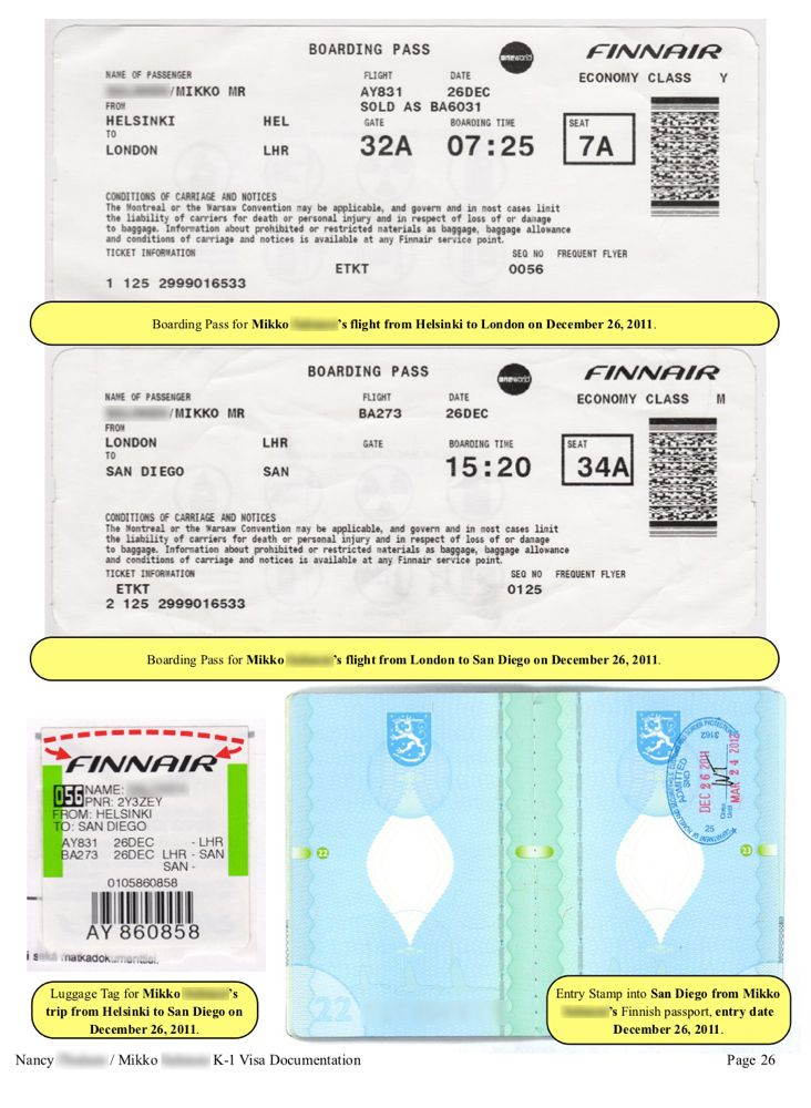 Boarding Passes